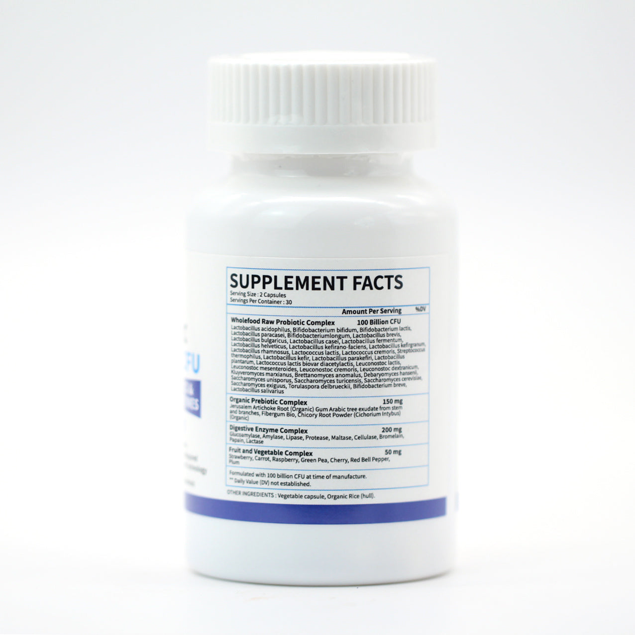 Probiotic 100 Billion CFU